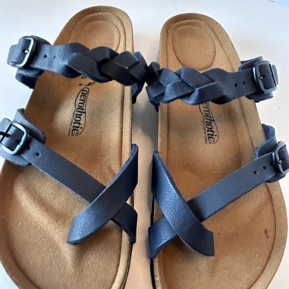 Comfortable Blue Sandals - Picture 15 of 16